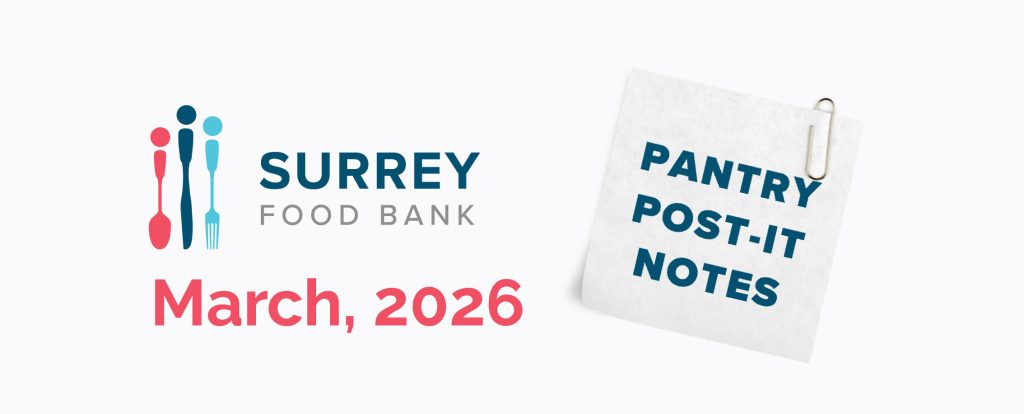 Pantry Post-It Notes: March 2026